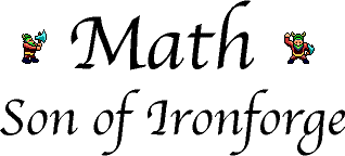 Math Son of 
Ironforge